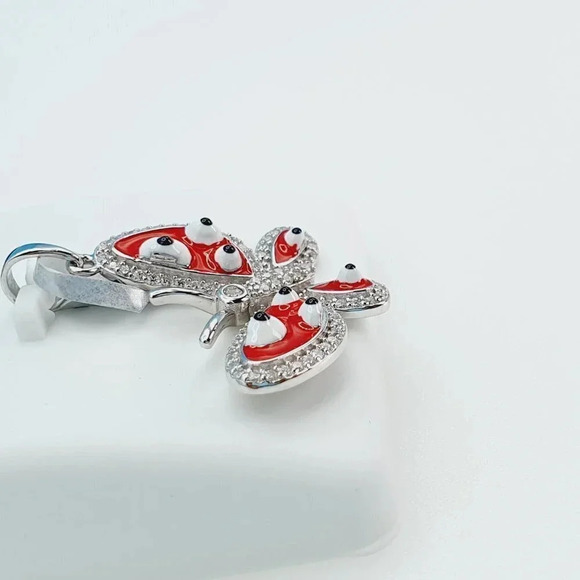 "925 Sterling Silver Cubic Zirconia Pendant, UU1P6A6051 - Picture 10 of 11